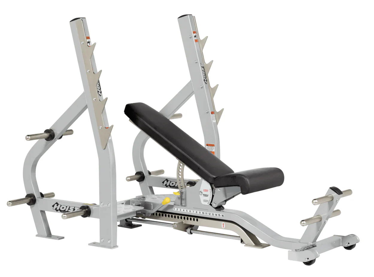 Hoist Fitness CF-2179-B Commercial 3-Way Olympic Bench - Image 2