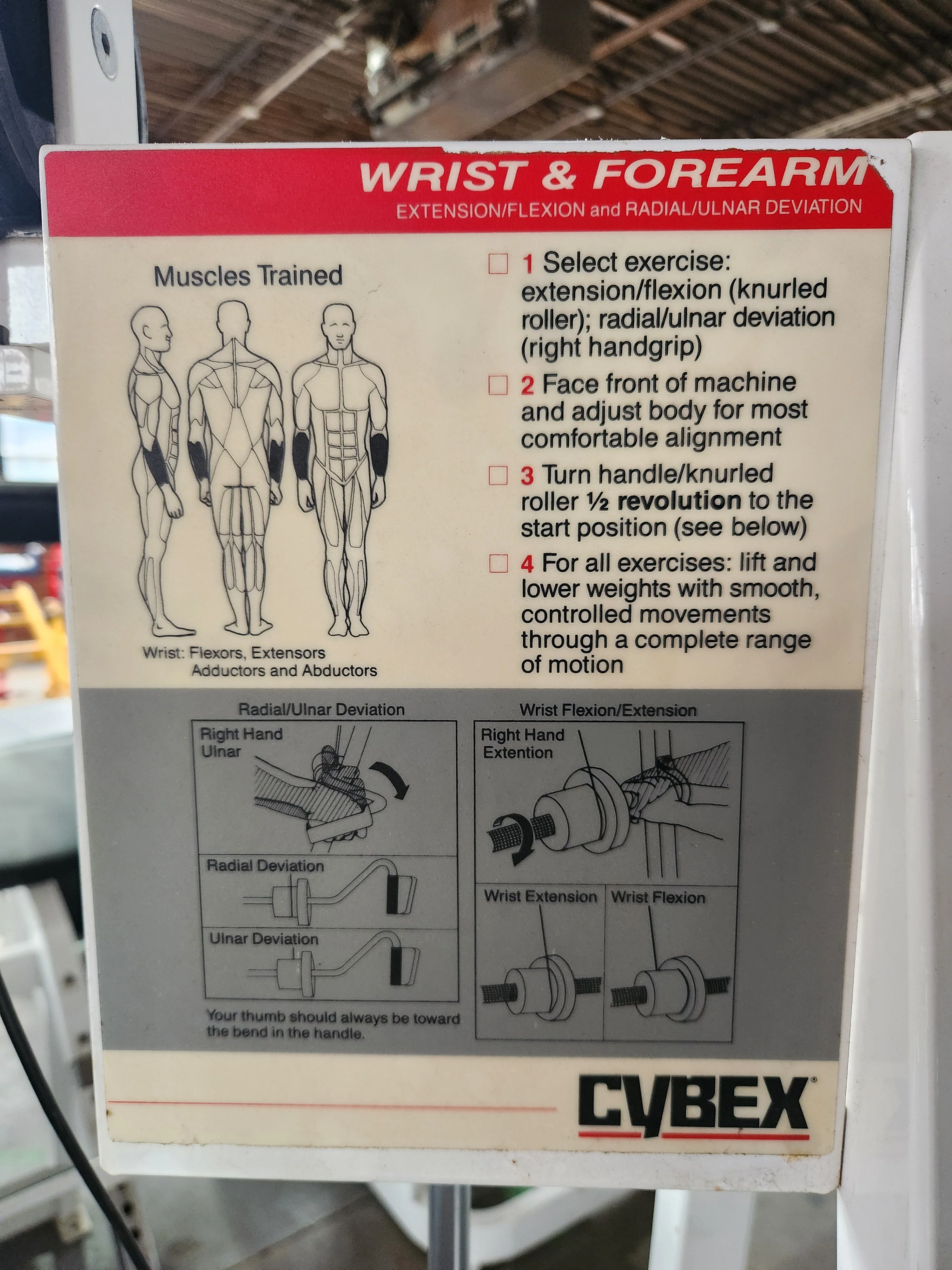 Pre-Owned Cybex 4050 Wrist & Forearm Machine - Image 3