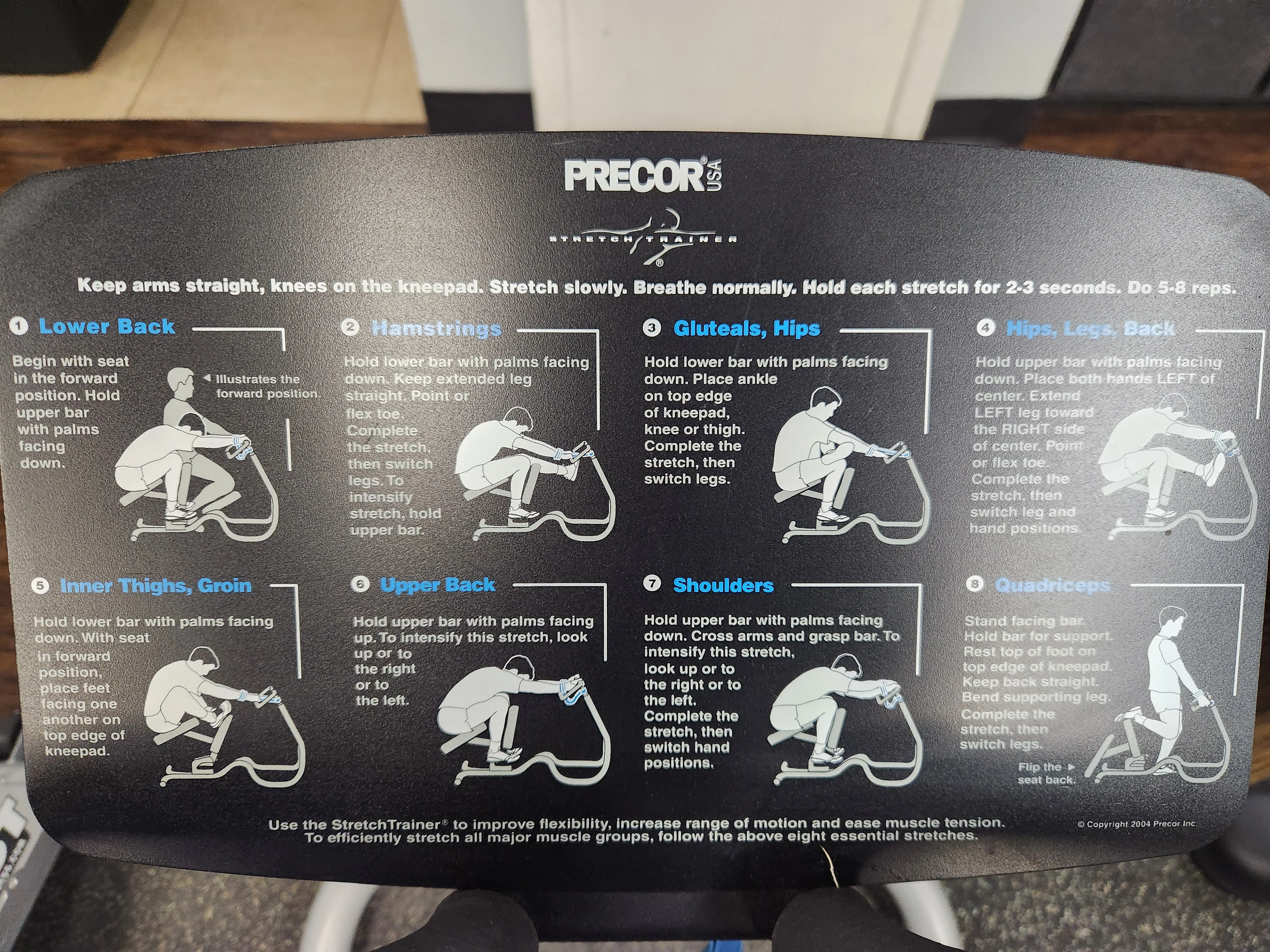 Pre-Owned Precor Stretch Trainer (silver) - Image 2