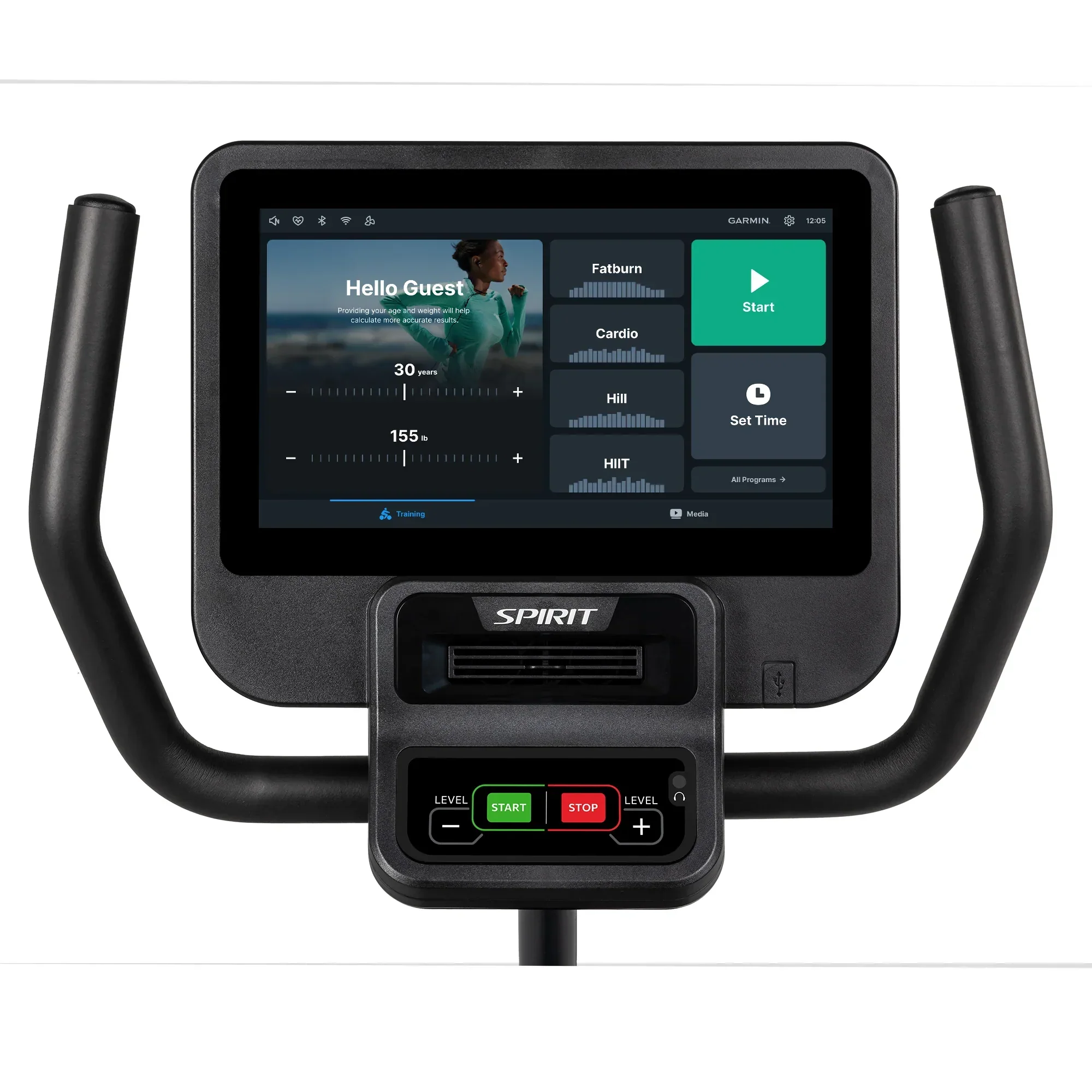 Spirit Fitness CR800ENT Recumbent Bike - Image 6
