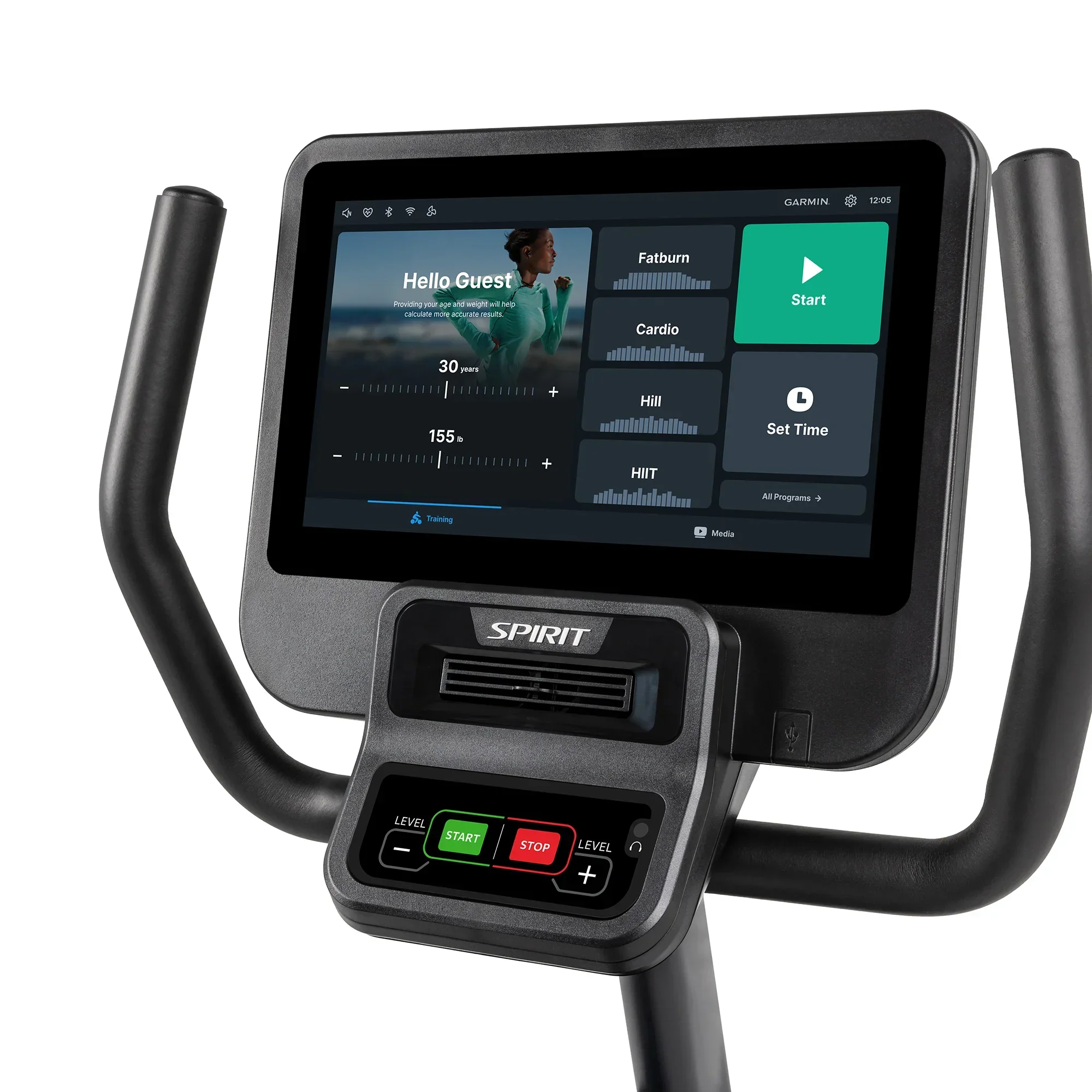 Spirit Fitness CR800ENT Recumbent Bike - Image 7