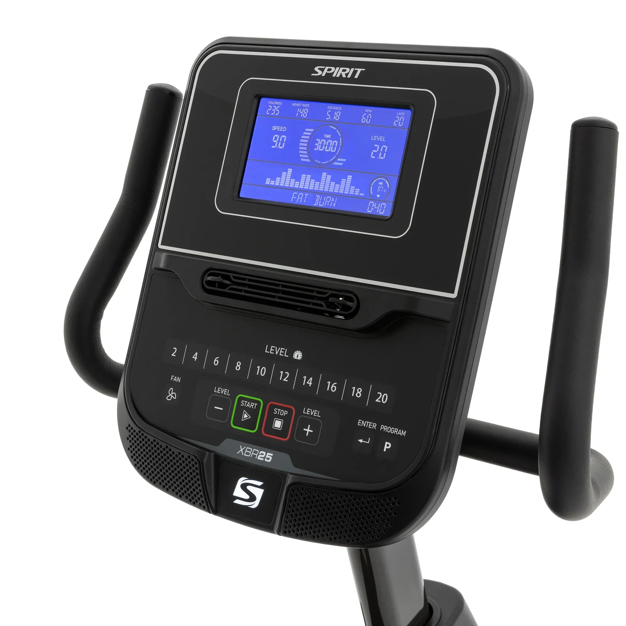 Spirit Fitness XBR25 Recumbent Bike - Image 10