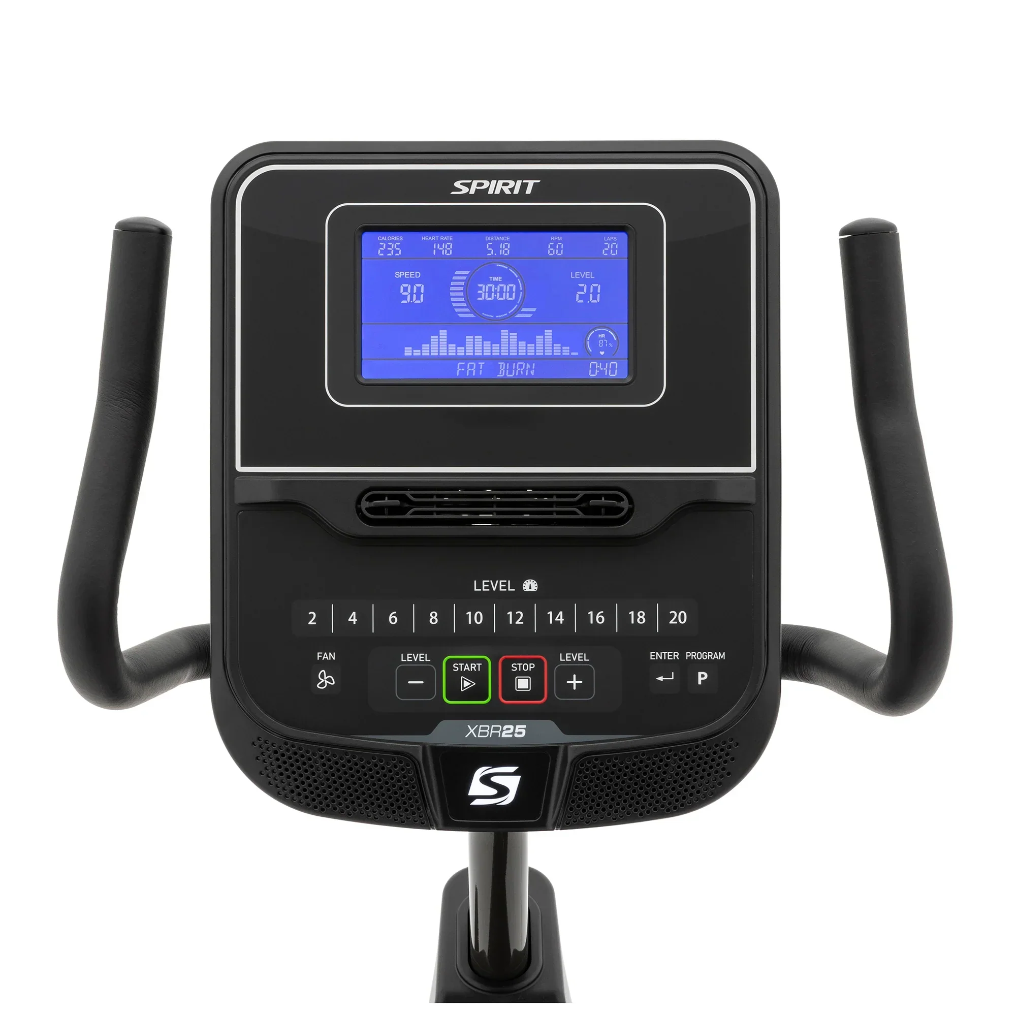 Spirit Fitness XBR25 Recumbent Bike - Image 9