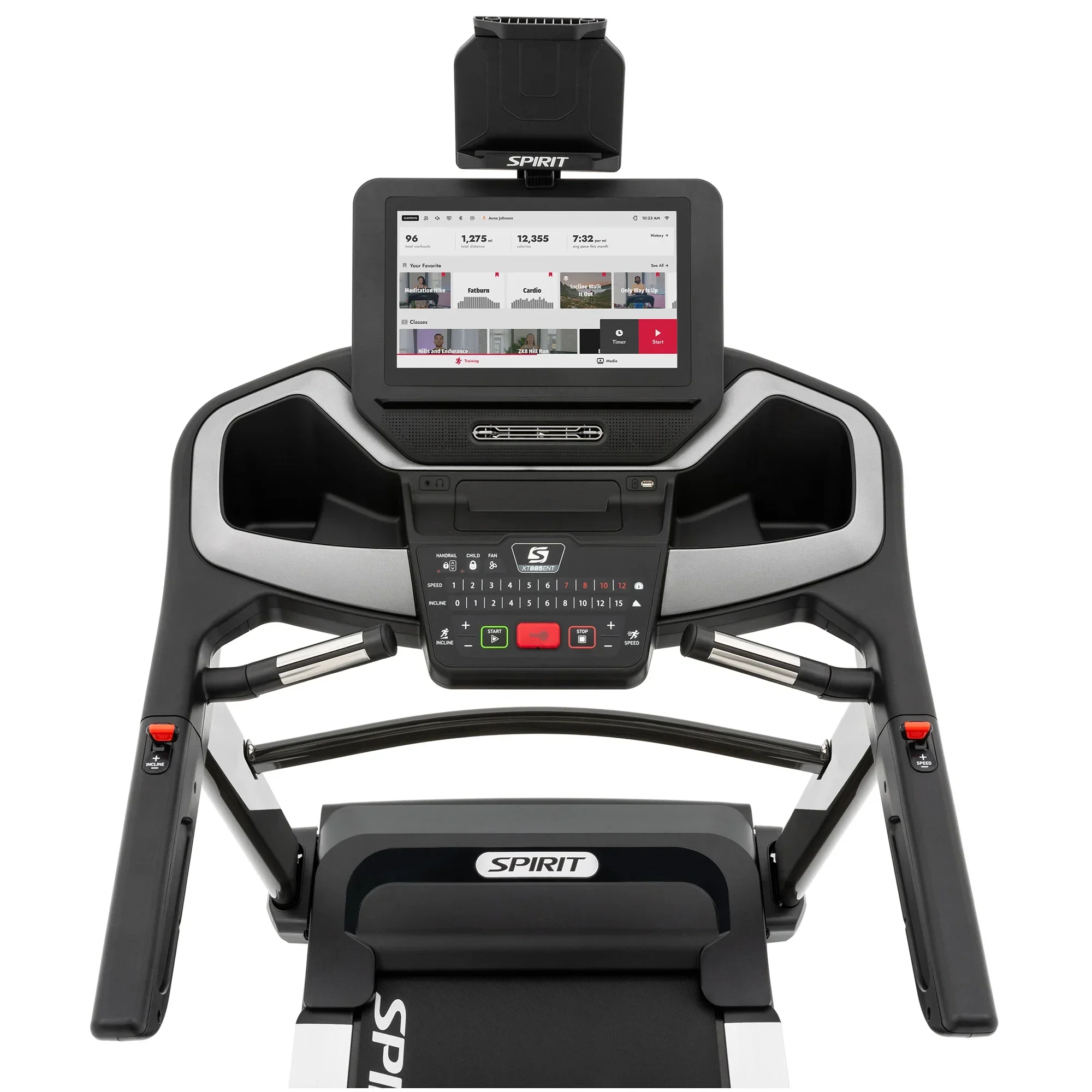 Spirit Fitness XT685ENT Treadmill - Image 16