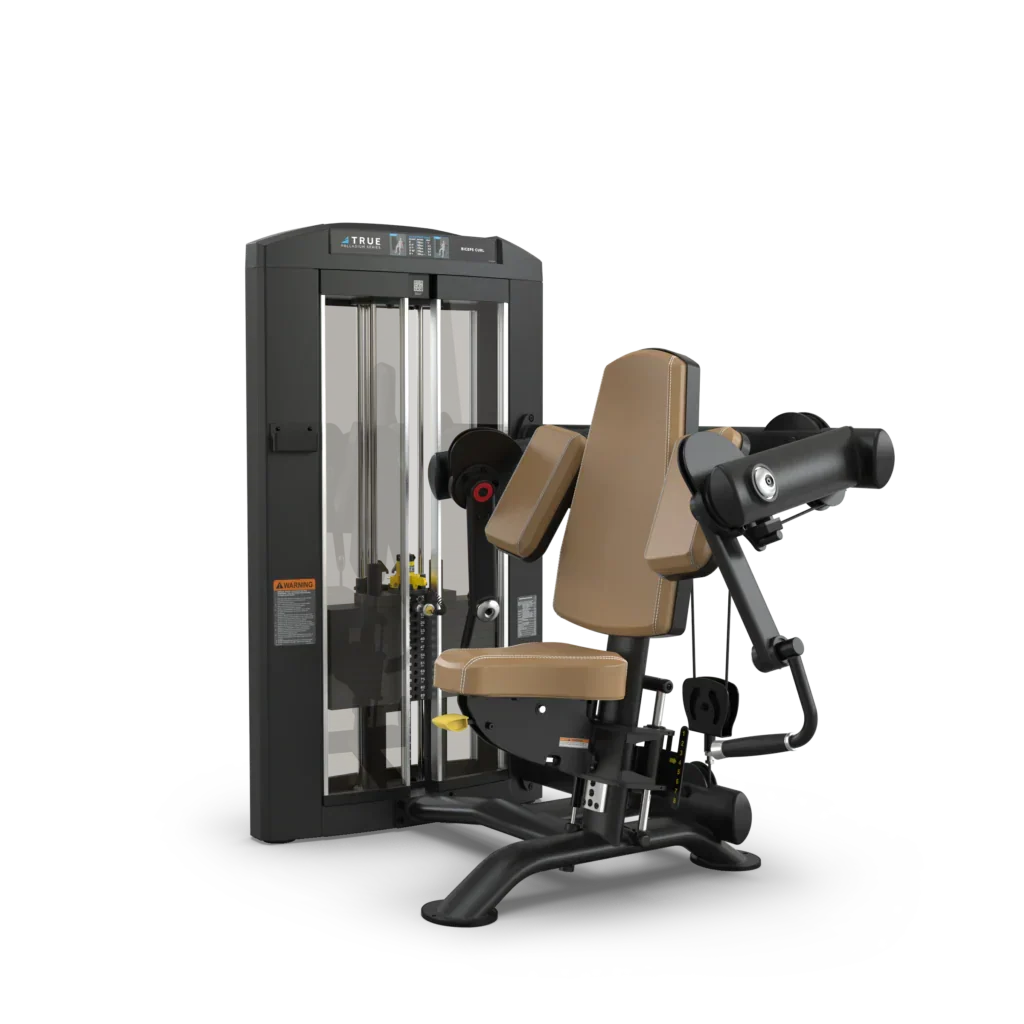 True Fitness Palladium Series Bicep Curl