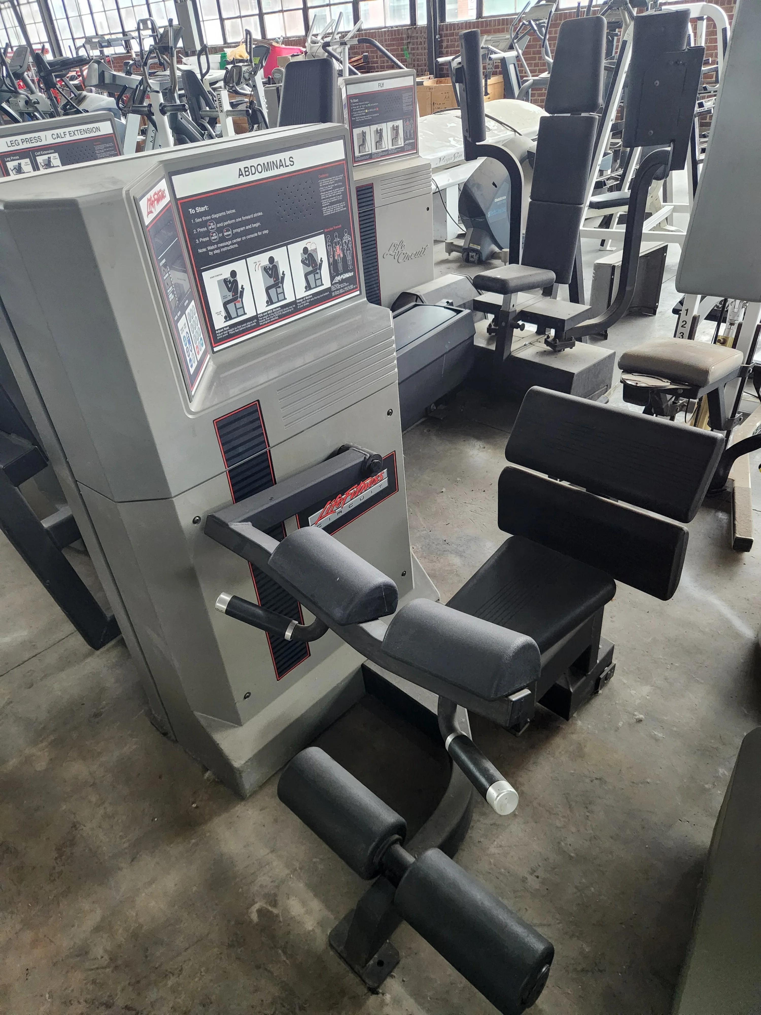 Vintage Life Fitness Computerized Circuit - Image 7