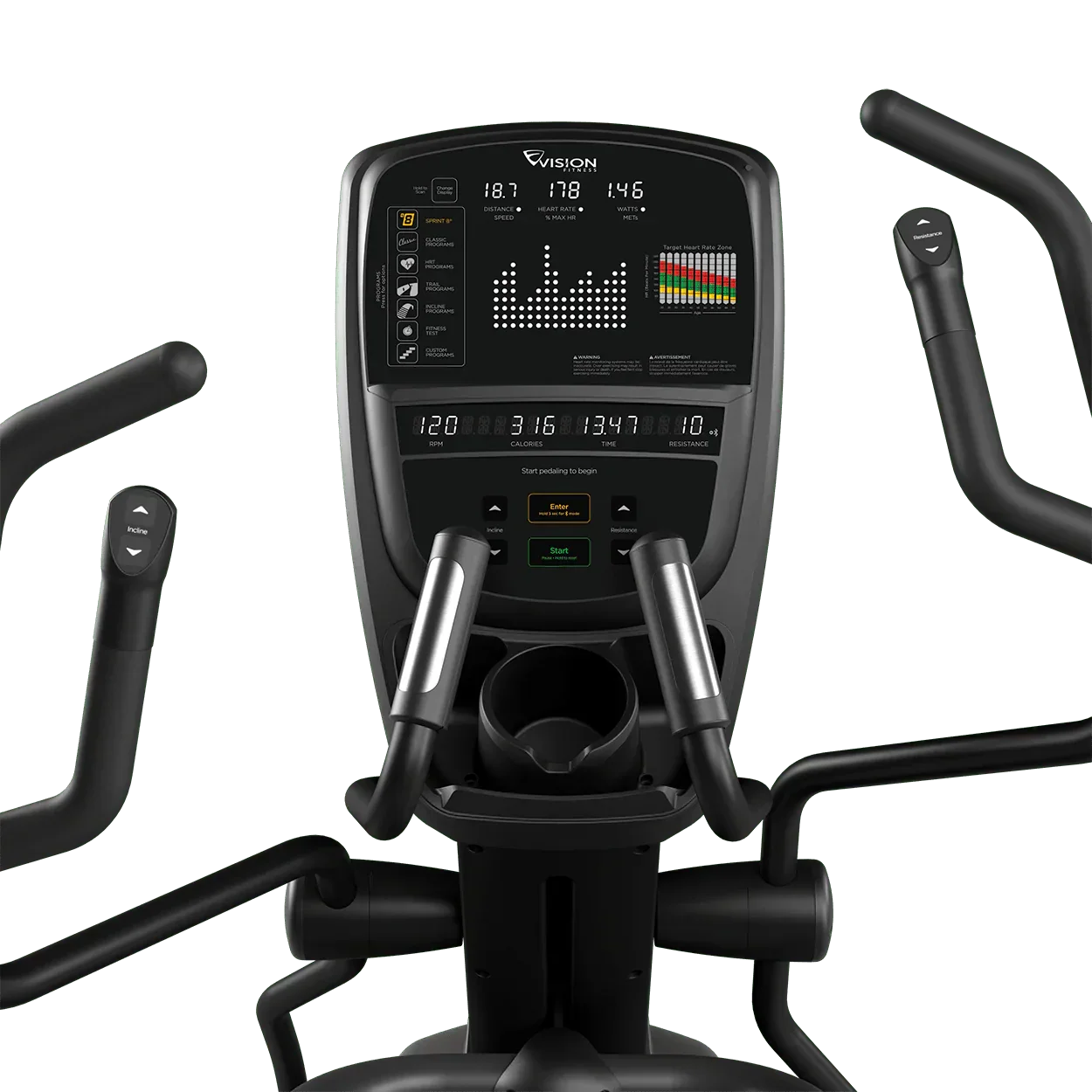 Vision Fitness S70 Ascent Trainer - Image 2